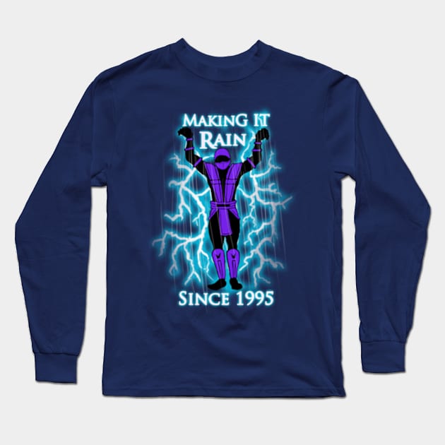 Making It Rain Long Sleeve T-Shirt by xzaclee16